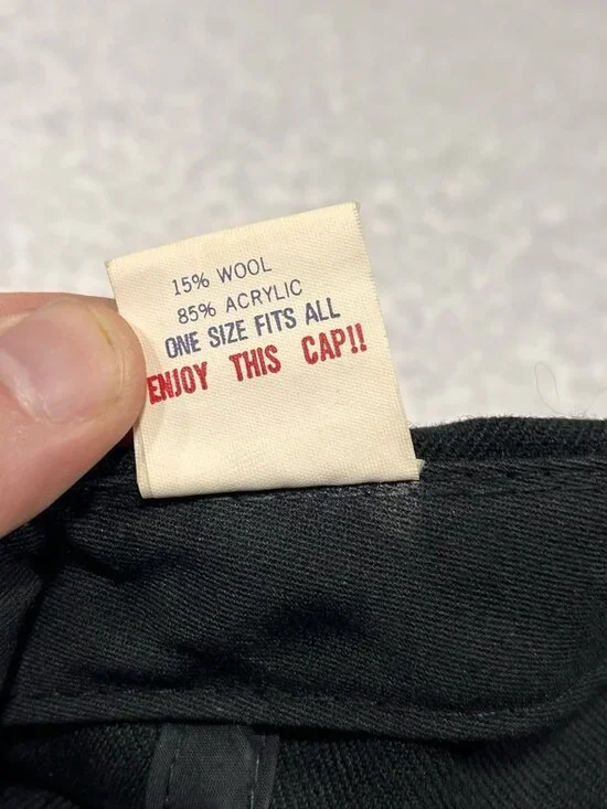 Vintage Corvette Snapback Hat OTTO Cap USA Black Red Green Underbill - Picture 12 of 14